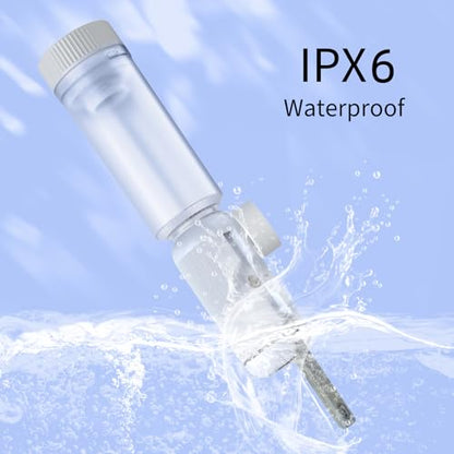 Portable Bidet for Travel, Rechargeable Waterproof Sprayer, White - color: White