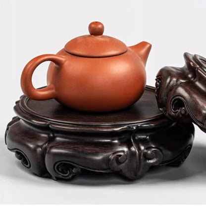 Bonsai Stand Solid Wood Solid Round Base Vase Buddha Statue Teapot Base Incense Burner Fish Tank Base Wooden Bracket Pad Wooden Pot Base