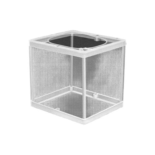 3 Multi-Purpose Floating Aquarium Enclosure Removable Breeding Net Transparent Nursery Box for Fish Fry Observation Transparent Box Multi-Purpose Enclosure Removable Net - color: B