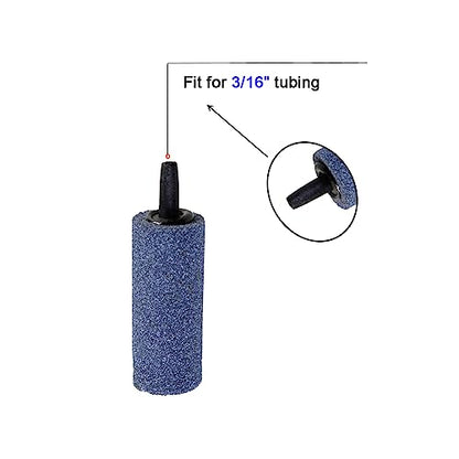 AQUANEAT Aquarium Air Stones 2 inch 12 Pack, Bubble Stone, Aerator Bubble Diffuser, Air Pump Accessories for Aquariums, Fish Tanks, and Hydroponics - size: 2 inch