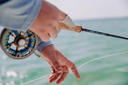 Moonshine Rod Company Fly Fishing Rod with Carrying Case and Extra Rod Tip - size: 7WT- 9', style: Saltwater Fishing