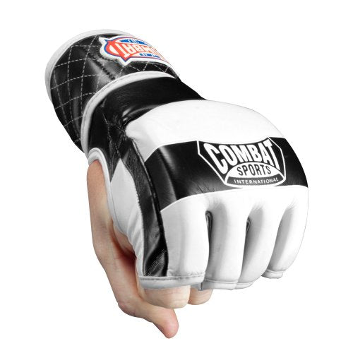 Combat Sports Traditional MMA Fight Gloves - color: Black, size: X-Large