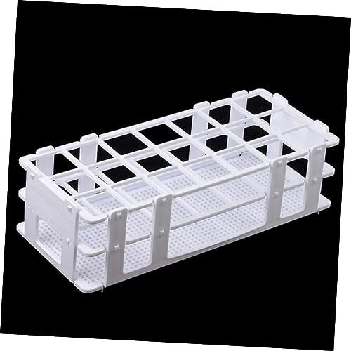 Detachable Plastic Test Tube Rack Lightweight Holder for Tubes for School and Laboratory Use Tidy Your Workspace with Slot Design