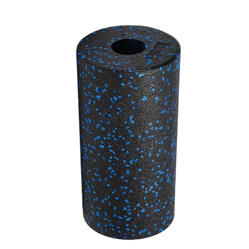 Back Foam Roller, Hollow Column Muscle Recovery Tool, Muscle Roller Foam, for Gym Post-Exercise Sports Recovery Home Fitness Routine Yoga Stretching - color: Black Blue