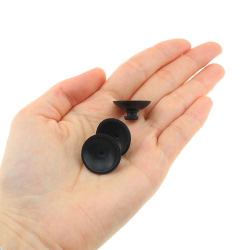 10PCS Black Plastic Aquarium Suction Cup Clips 20mm Fish Tank Water Light Suction Cup Holder for Aquarium Aerated Filtration and Aeration of Air Fish Tank
