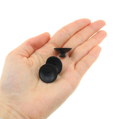 10PCS Black Plastic Aquarium Suction Cup Clips 20mm Fish Tank Water Light Suction Cup Holder for Aquarium Aerated Filtration and Aeration of Air Fish Tank