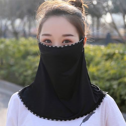Mountaineering Ice Silk Scarf Headband Hiking Cycling for Sun for Protection Neckerchief Cover Breathable S Men Ice Silk