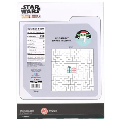 2024 Star Wars Mandalorian Christmas Advent Calendar with Chocolate, 13 3/4 Inches
