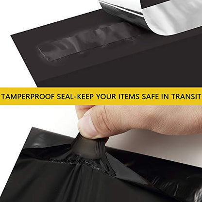 UCGOU Poly Mailers 19x24 Inch Black 50 Pack Extra Large Shipping Bags Strong Thick Mailing Envelopes Self Seal Adhesive Waterproof and Tear Proof Boutique Postal for Clothing Quilt and More | Waterproof Tear Proof Self Seal Mailing Bags for Small Business