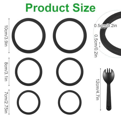 6PCS Aquarium Floating Plant Corral, Round Black EVA Fish Feeding Ring Set, Fish Tank Accessories for Mini Betta Tank, Floating Plants Holder|Feeder|Corral - style: 6 Round