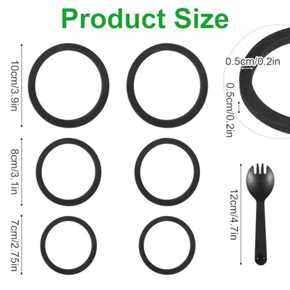 6PCS Aquarium Floating Plant Corral, Round Black EVA Fish Feeding Ring Set, Fish Tank Accessories for Mini Betta Tank, Floating Plants Holder|Feeder|Corral - style: 6 Round