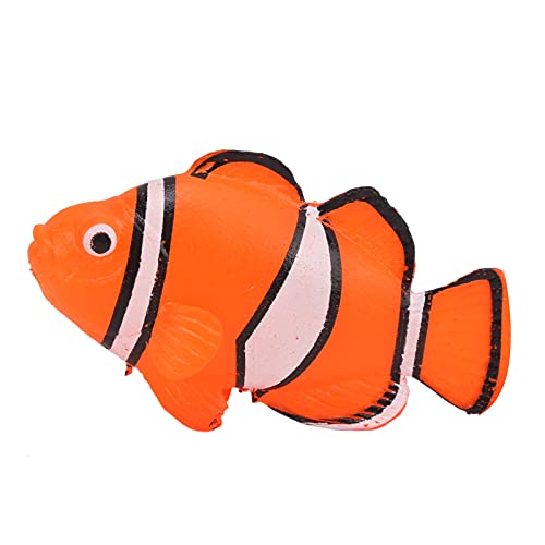 Artificial Glowing Fish Set, Fake Aquarium Decorations with Luminous Jellyfish, Silicone Floating Fish Tank Decor for Freshwater and Saltwater Tanks, Includes Suction Cups and Tran