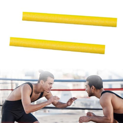 Boxing Training Sticks Sponge Improve Agility Speed Reaction Punching Pads Target Striking Sticks for Workout Sanda Fitness - color: Yellow
