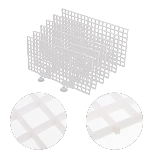 Toddmomy 1 Set Aquarium Divider Isolation Board Fish Tank Divider for Breeding Separation Suction Cup Compatible Easy Installation