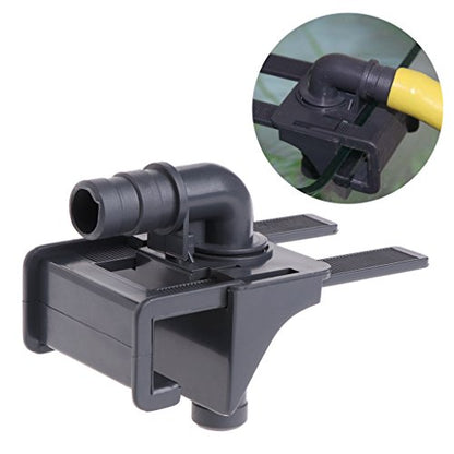 Fish for Tank Hose Holder Inlet Outlet Water Pipe Mounting Clip Heavy Duty Plastic Clamp for imum 55mm Thickness Wall