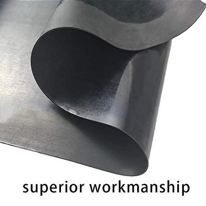 NABOWAN Solid Rubber Sheets,Strips,Rolls 1/4" (.250") Thick x 8" Wide x 8" Long (Pack of 2) Neoprene Rubber, Perfect for DIY Gasket Material, Sealing, Liner, Shield, Padding, Mat - size: 8" Wide x 8" Long, style: 1/4" (.250") Thick