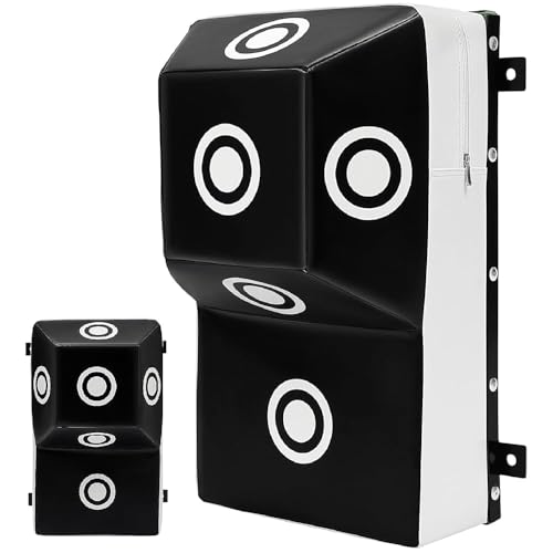 Wall Mount Boxing Training Bag - Uppercut Boxing Training Punching Target - Heavy Punching Bag for Adults for Bedroom/Living Room/Gym - color: Black M (13.78*9.84*23.62 Inch)
