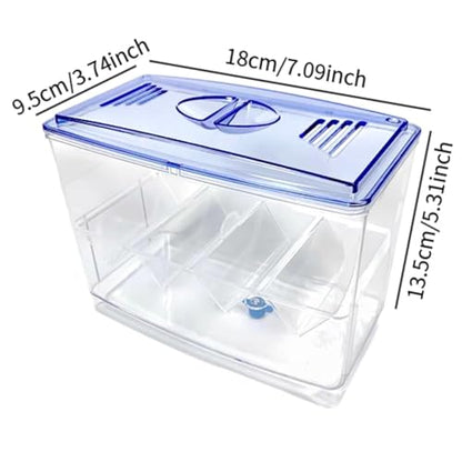 Baoblaze Fish Breeding Box Fish Isolation Box Separation Easy Use Multipurpose Fish Tank Hatchery Incubations Box for Shrimp Baby Fish