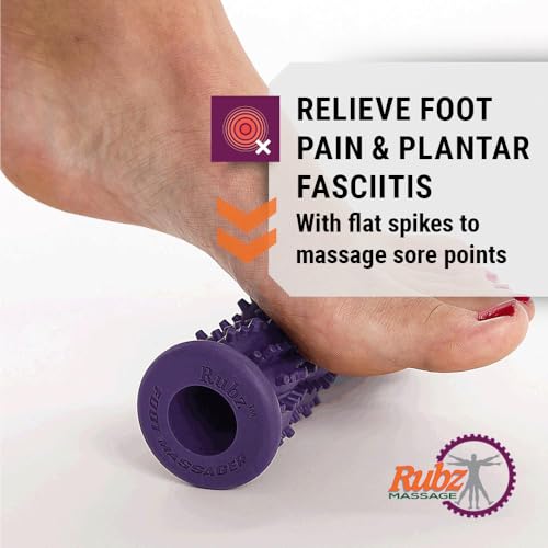 Due North Foot Rubz Foot Massage Roller, 0.4 Pound, Multi Colored (DNFM1) - style: Foot Roller