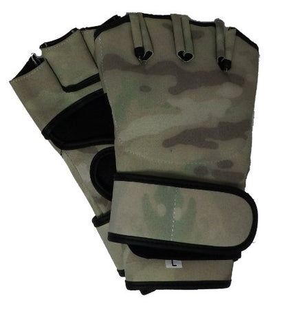 MMA Fighter Gloves - 4oz - Military Patterns - color: MULTICAM, size: X-Large