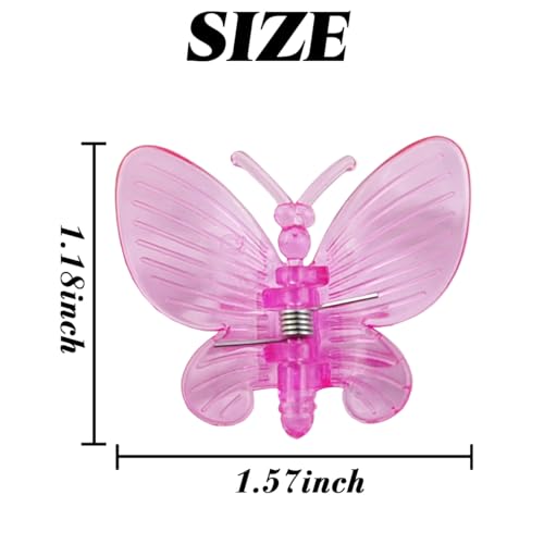GXXMEI 70PCS Orchid Clips Butterfly Plant Clips Orchid Support Clips Vine Clips Plant Clips for Support Flower Orchid Vine