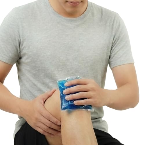 Rapid Relief Gel Ice Pack, Reusable Cold Pain Relief, Small 4x6 Inch 1 Ct | For Injuries, Heat Pack with Gel that Stays Flexible When Frozen, Cold Therapy for Knee, Elbow and Muscle Aches, 4x6 Inch - size: 4 x 6 Inch