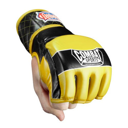 Combat Sports Traditional MMA Fight Gloves - color: Black, size: X-Large