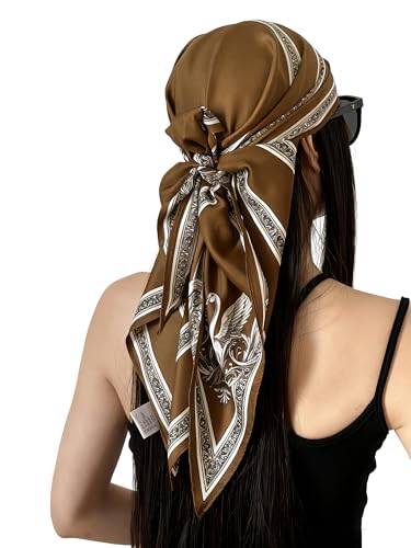 Head Scarf Triangular Scarf Belt Wrap Hairscarf Fashion Scarves Hair Wrapping Scarfs Night Sleeping Headscarf B05 - color: B057