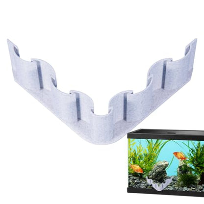 Aquarium Gravel Divider Fish Tank Sand Screen Substrate Fence | Water Plant Fish Tank Bottom Fence, Separate Gravel in Aquarium or Terrarium - color: Style C