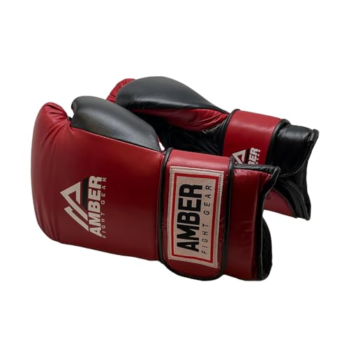 Renegade v1.0 Pro Hook & Loop Leather Boxing Gloves, Durable, Ideal for Sparring & Heavy Bags, Superior Shock Absorption & Ventilation, Optimal Fit for Serious Athletes - size: 14 oz