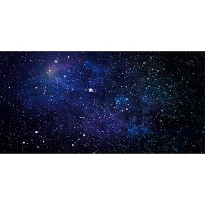 30x12 inches Galaxy Aquarium Backdrop Blue Starry Sky Fish Tank Background | AWERT Universe Space Nebula Stars Terrarium Background - size: 30x12in/75x30cm