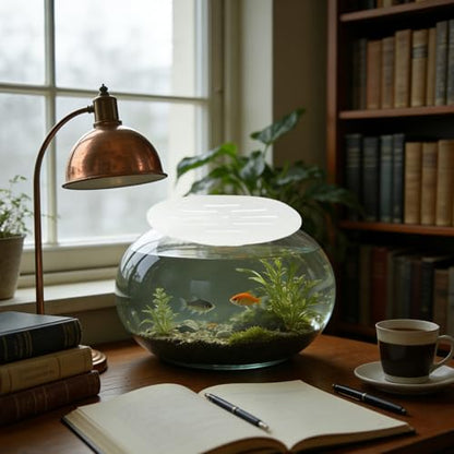 1 Pcs Fish Tank Cover Reliable Acrylic Anti-Jumping Aquarium Lid with Hole for Aquarium Accessory, Prevent Fish, Reptiles, Shrimp, Turtles from Jumping Out of The Tank