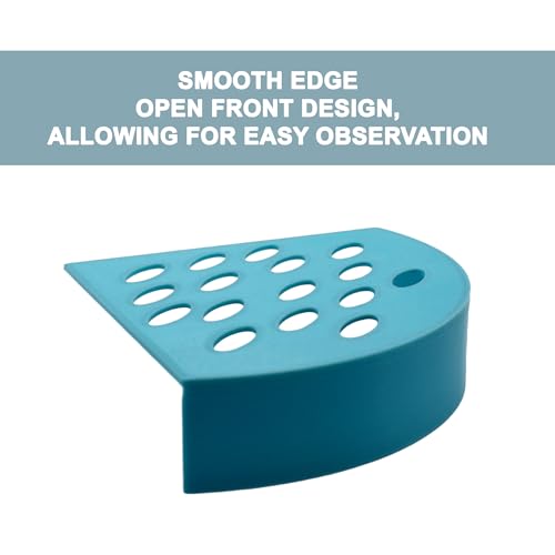 Corner Shrimp Guard to Prevent Predator Fish. Ultimate Breeding Protection for Shrimp in Betta Tank. Enhance Tank Harmony, 3.5" Diameter