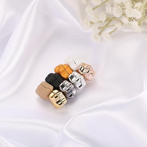 8PCS Hijab Magnetic Pins, Multi-Purpose Strong Magnetic Hijab Pins Scarf Clasp Pinless Brooch for Women Scarves Clothes, Star-shaped