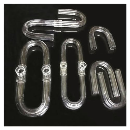 U-Shape Connector, 20~32mm Aquarium Fish Tank U-Shape Air Tube Fittings Acrylic Pipe(O.D 20mm,2Pcs) - color: O.d 20mm, size: 2Pcs