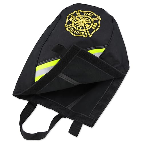 Lightning X Firefighter Turnout Gear Package - Gear Bag, SCBA Mask Bag, Fire Glove Strap, Shoulder Strap - color: Black