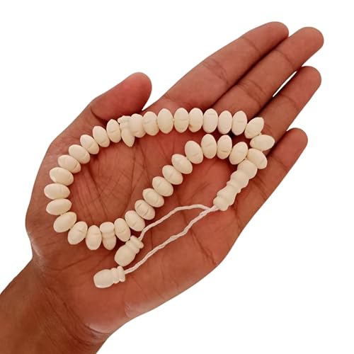 Camel Bone Tasbih Counter, Zikr Counter, 33 Original Camel Bones Prayer Beads, Muslim Tasbeeh Zikr, Islamic Rosary Camel Bones