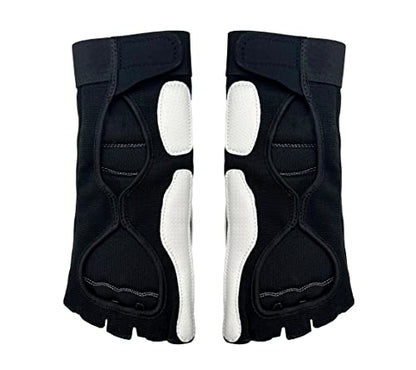 Taekwondo Foot Guard Protector Gear for Sparring MMA Training Competition Kickboxing Karate Boxing Martial Arts Kung Fu Punch Bag TEKA (Pair) (XL) - size: X-Large