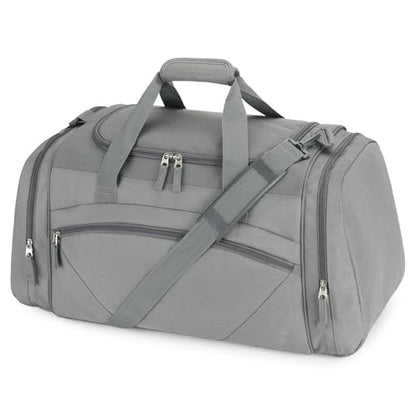 Uarition Mens Gym Bag, 55L Large Sports Duffle Bags, Workout Bags Lightweight, Dark Grey - color: Dark Grey