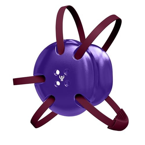 Great Call Athletics | Wrestling Classic Headgear | Earguard Adult Grappling Head Gear | Adjustable Ear Guards Maroon Straps - style: Purple w/ Maroon Straps