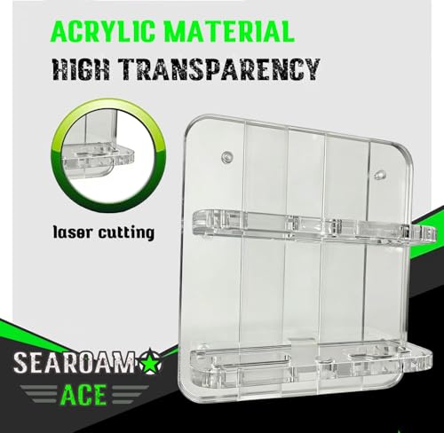 Boat Knife Holder,Marine Plier Holder and Lure Holder,Acrylic Marine Storage Organizer - style: TRANSPARENT