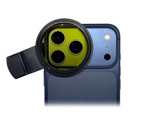 Orphek Extra Wide Coral Lens – Kit for DSRL 52mm and All Smartphones – 4 Included: Macro, CPL 52mm Polarized, 15,000k Orange, 20,000k Yellow – Lens Made of Glass – for Better Photography!