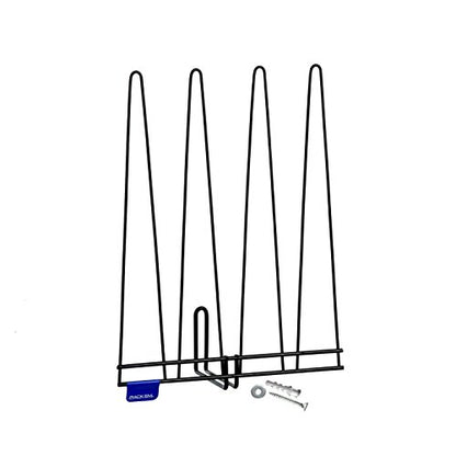 Rack'Em Glove Drying Rack - Wall Mount Dryer Racks for Hats, Gloves, Socks - Mitten Tree - Small or Large Mounted Clothing Organizers - color: 2 Pair Glove Drying Rack