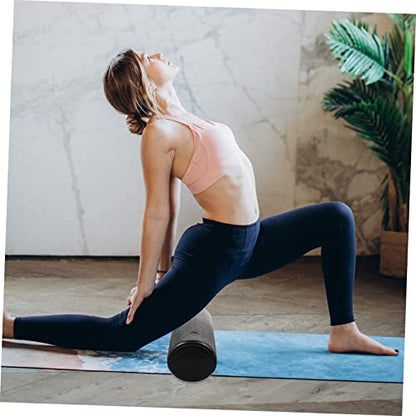 High Density Yoga Roller for Deep Tissue Massage Compact Roller for Back Neck and Fitness Massage Tool for Yoga Enthusiasts - size: 30X15X15cm