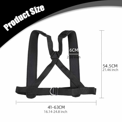 Sled Harness Tire Pulling Harness, EVA Shoulder Strap Portable Assistance Equipment Vest Training Workout for Resistance Training Strength Running