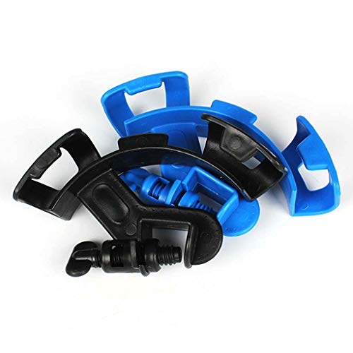 Water Pipe Clamps Clip FishTanks Adjustable Mounting Clip Holder for Aquarium Tube Hose Random