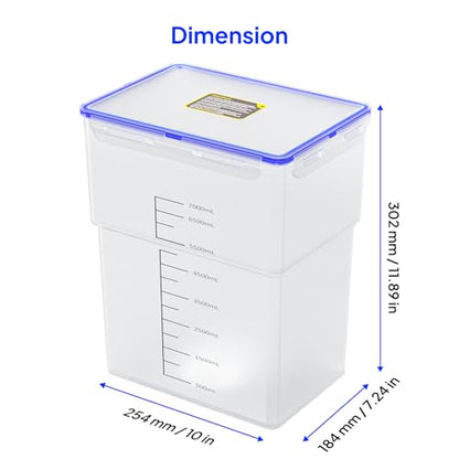 ELEGOO Washing Bucket for ELEGOO Mercury X/XS Bundle Washing and Curing Station, with 7000ML Large Capacity - style: L-Mercury X/XS Bundle Bucket