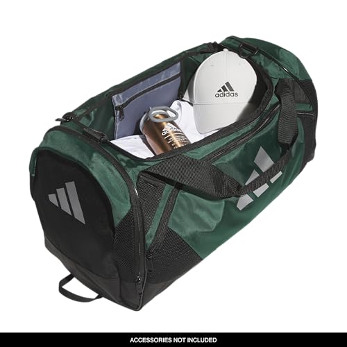 adidas Unisex Team Issue Sports Duffel Bag for Men and Women - color: Dark Green/2
