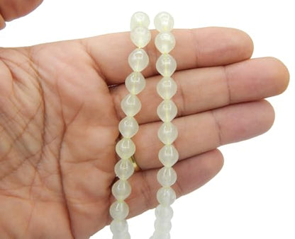 Perlin Prayer Beads Glow in The Dark Prayer Beads Glow Stones Tesbih Tasbih Tespih Misbaha Subha 33, Round Muslim Islamic Rosary Bracelets Worship Accessories