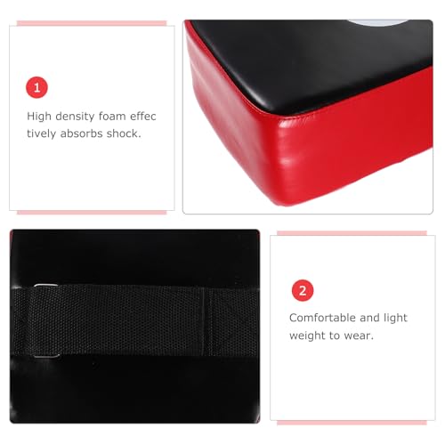Operitacx Taekwondo Kick Shield Curved Training Pad and Adults Lightweight Pu and Epe Material Kickboxing Body Pad Ergonomic Design for Home Gym and Professional Use
